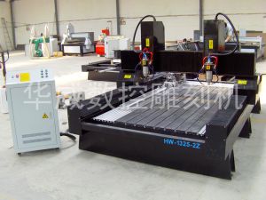 凉山彝族自治州德昌县双头立体多功能石材雕刻机HW-1325-2Z